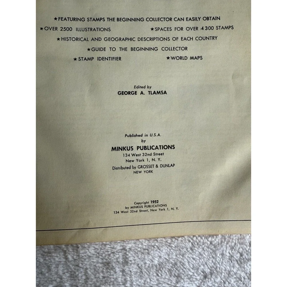 My First Stamp Album: The Ideal Album for the Beginning Collector 1952